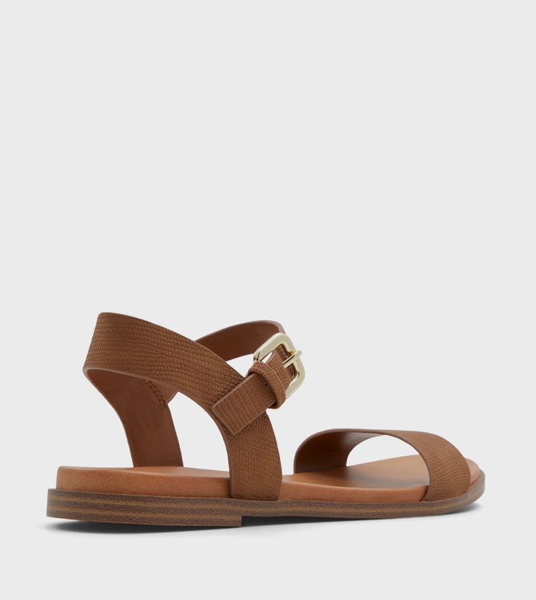 CASSIANE Ankle Strap Flat Sandals