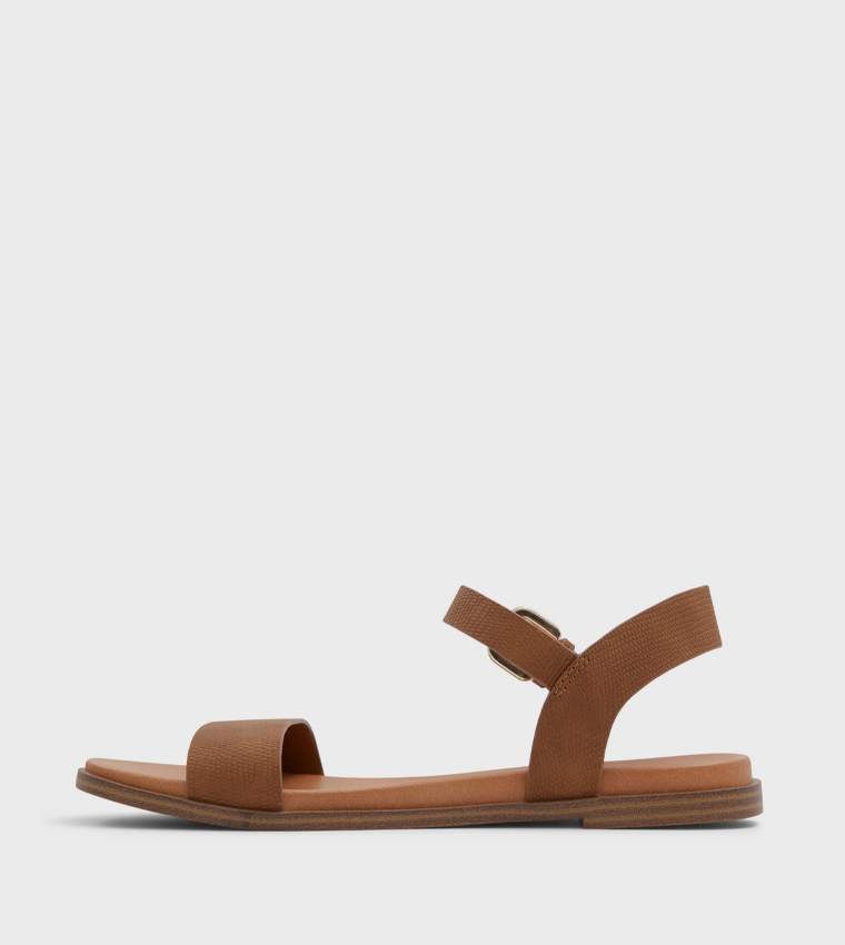 CASSIANE Ankle Strap Flat Sandals