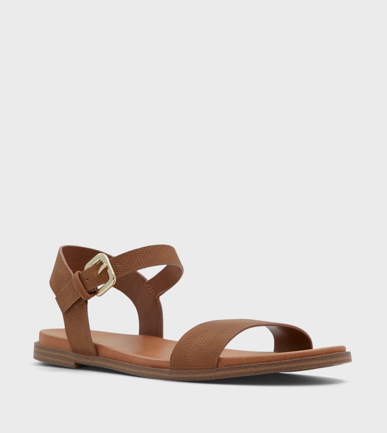CASSIANE Ankle Strap Flat Sandals