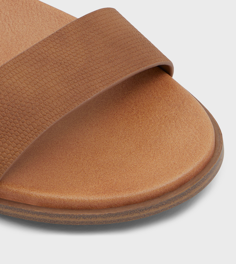 CASSIANE Ankle Strap Flat Sandals