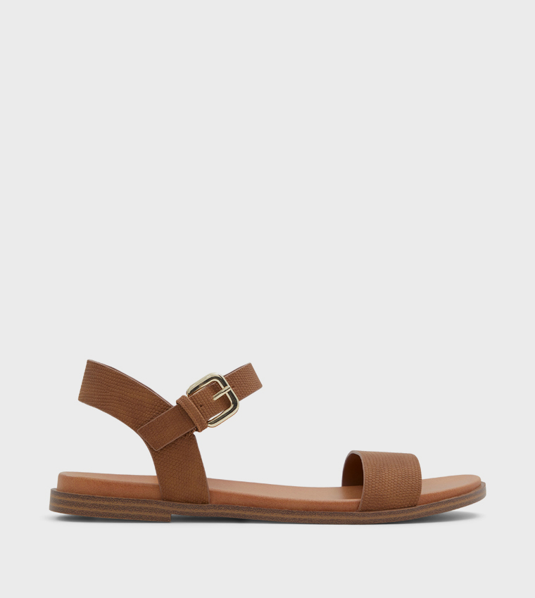 CASSIANE Ankle Strap Flat Sandals