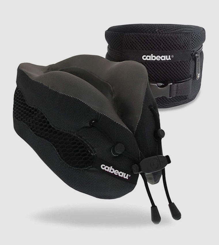 Black store travel pillow