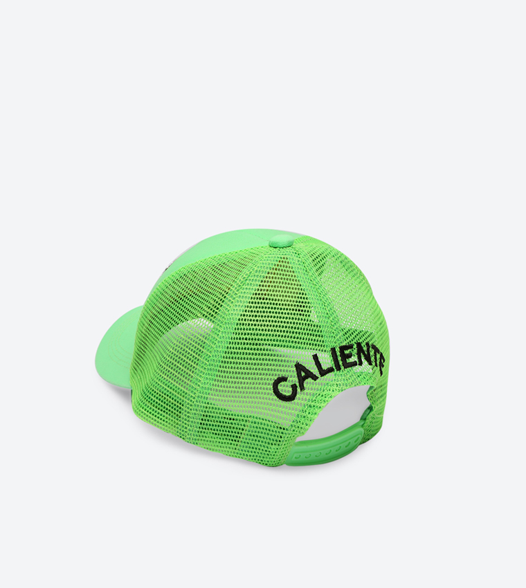 Cailente Beach Embroidered Cap - Green CBNG1
