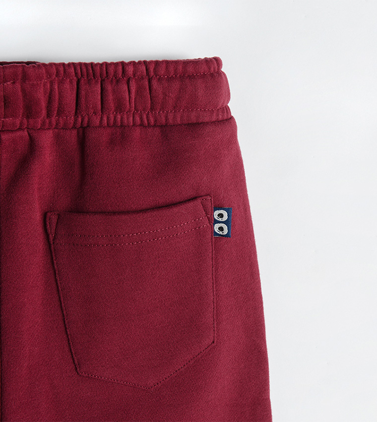 Buy COOL CLUB R B Kids Kids Solid Joggers In Burgundy 6thStreet UAE