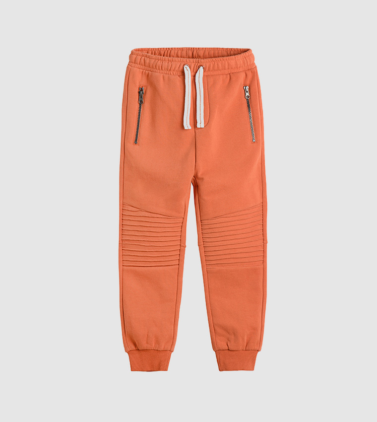 Orange joggers kids sale