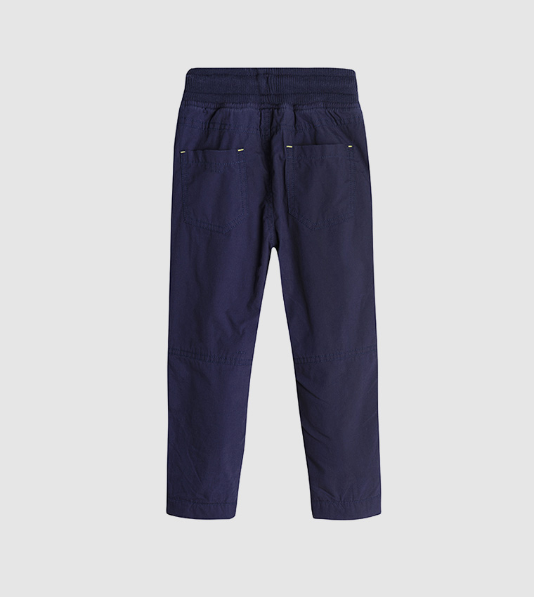 Kids’ Regular-Fit Pants - Basic Navy Blue