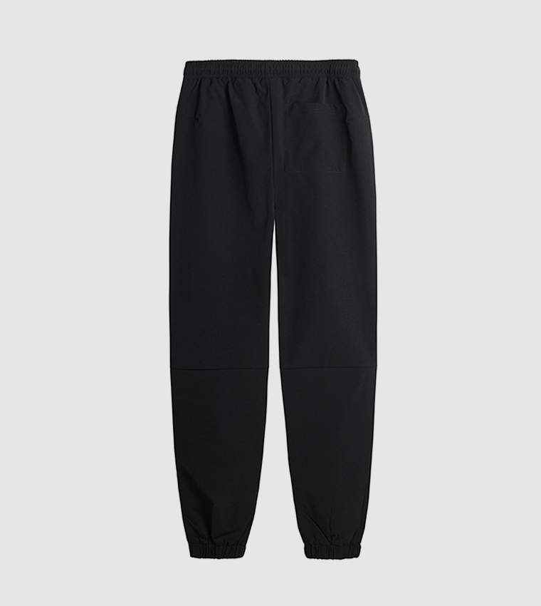 Kids plain black joggers 2025