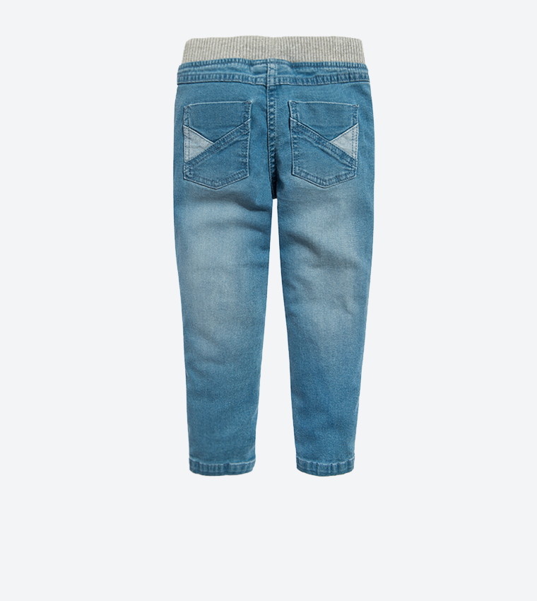 Jeggings with elastic waistband hot sale
