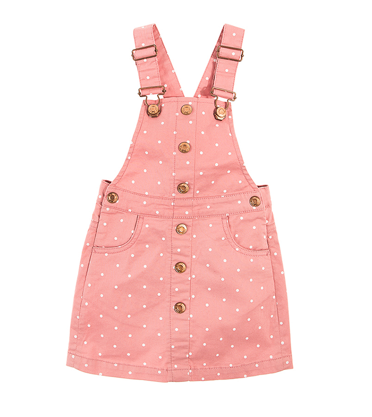 Pink skirt dungarees cheap