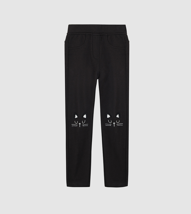 Buy COOL CLUB R B Kids Kids High Rise Slim Fit Jeggings In Black 6thStreet Bahrain