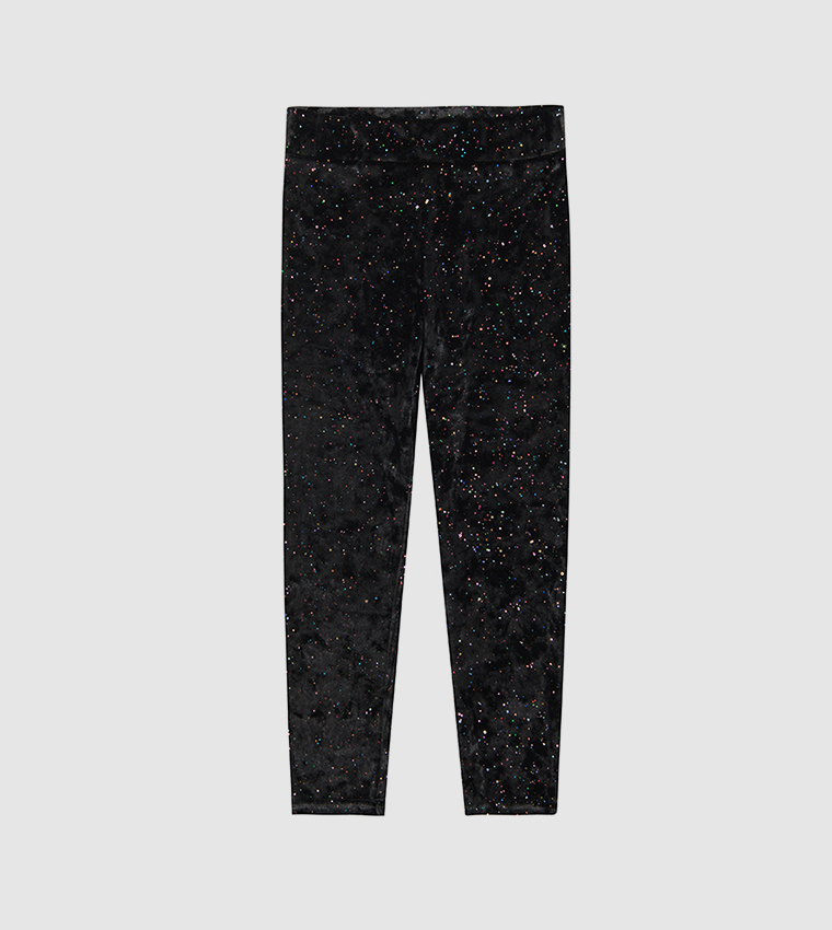 Kids black jeggings store