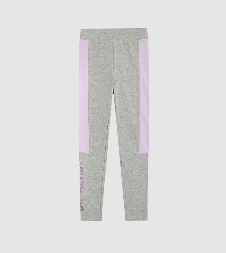Kids grey leggings online