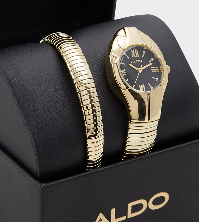 CEANI Gold Tone Bracelet Watch