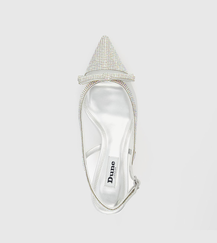 Celeste Bow Detail Mesh Open Shoes