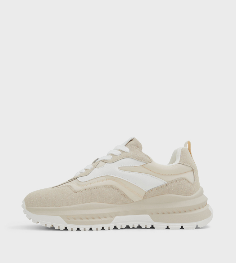 CELESTIINE Color Block Lace Up Sneakers