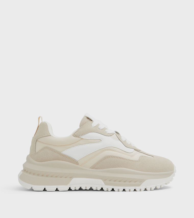 CELESTIINE Color Block Lace Up Sneakers