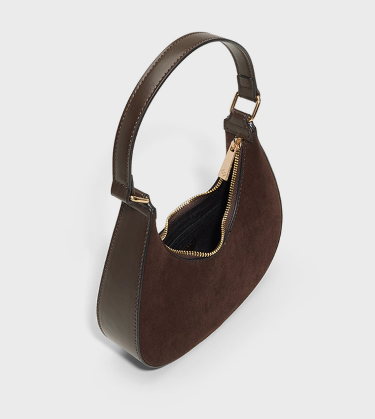 CELESTY Textured Shoulder Bag
