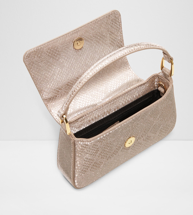 CENDALIA Snakeskin Print Shoulder Bag