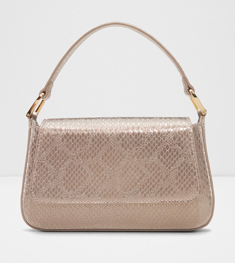 CENDALIA Snakeskin Print Shoulder Bag