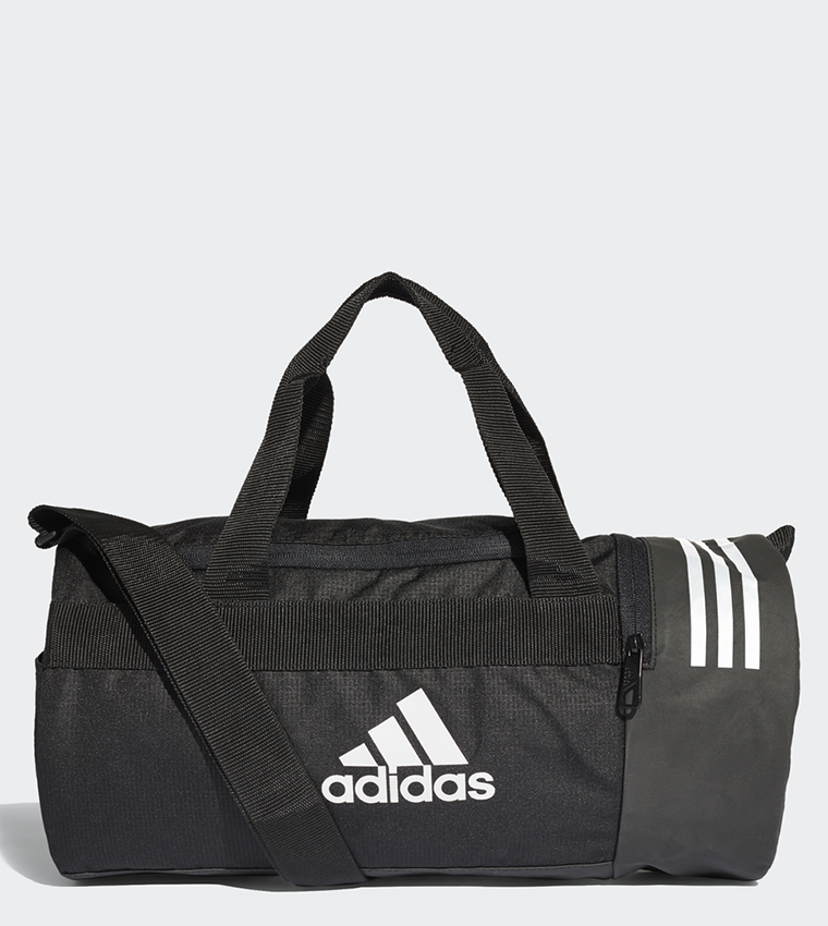 Buy Adidas Convertible 3 Stripes Duffel Bag Extra Small White In White 6thStreet Qatar