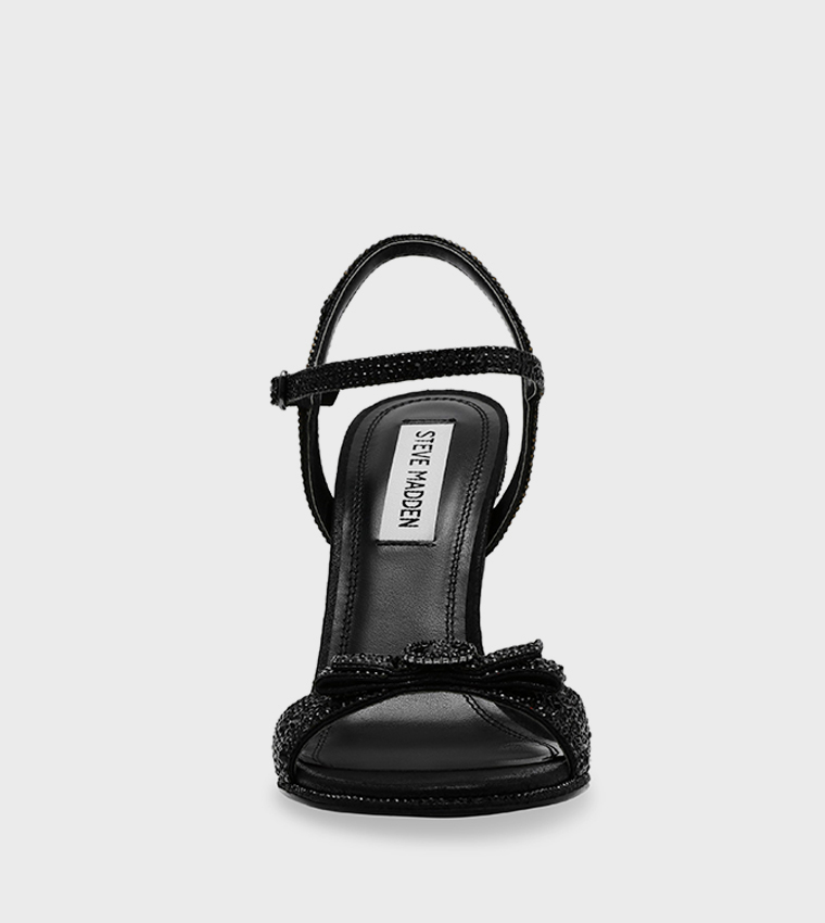 CHANTER Embellished Ankle Strap Heeled Sandals