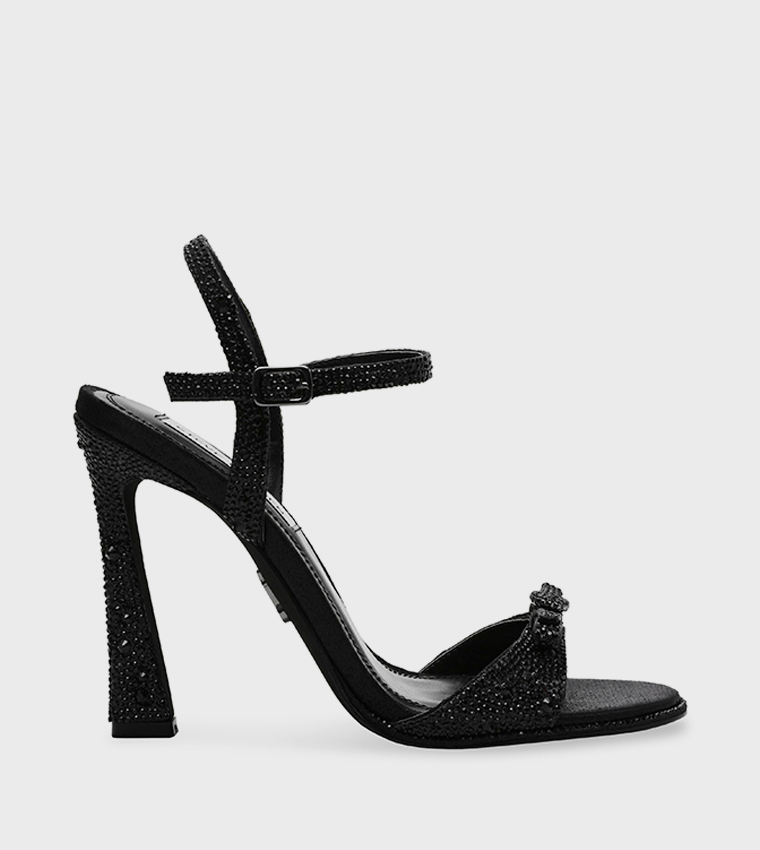 CHANTER Embellished Ankle Strap Heeled Sandals