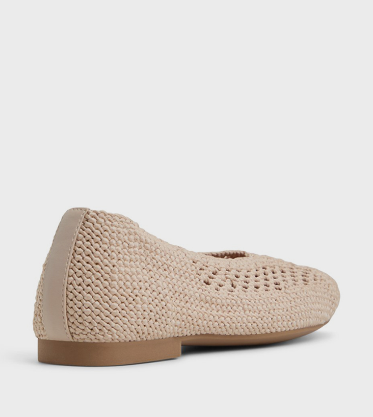 CHANTILLIE Woven Ballerinas