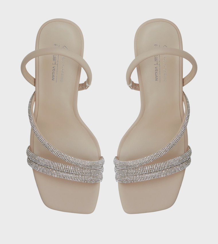 CHARISMAA Embellished Heeled Sandals