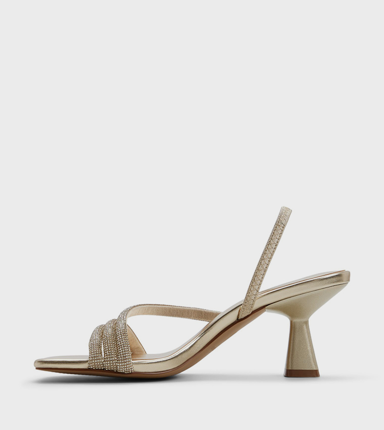 CHARISMAA Embellished Heel Sandals