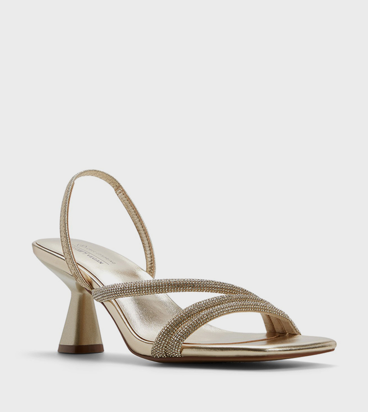 CHARISMAA Embellished Heel Sandals