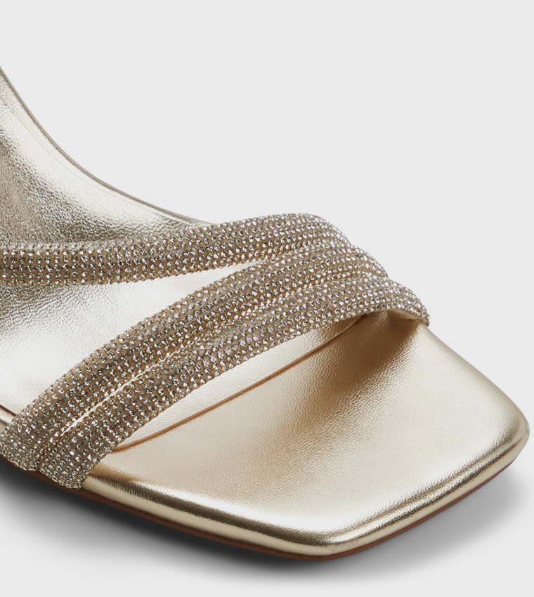 CHARISMAA Embellished Heel Sandals