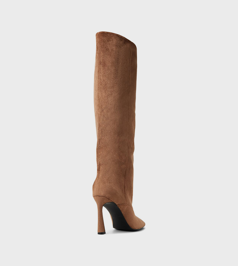 CHARRLOTTE Knee High Heeled Boots
