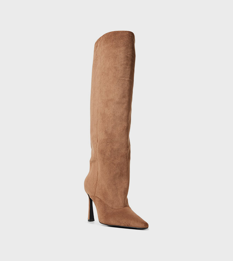 CHARRLOTTE Knee High Heeled Boots