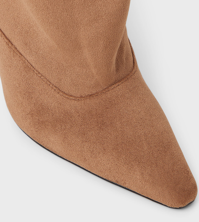 CHARRLOTTE Knee High Heeled Boots