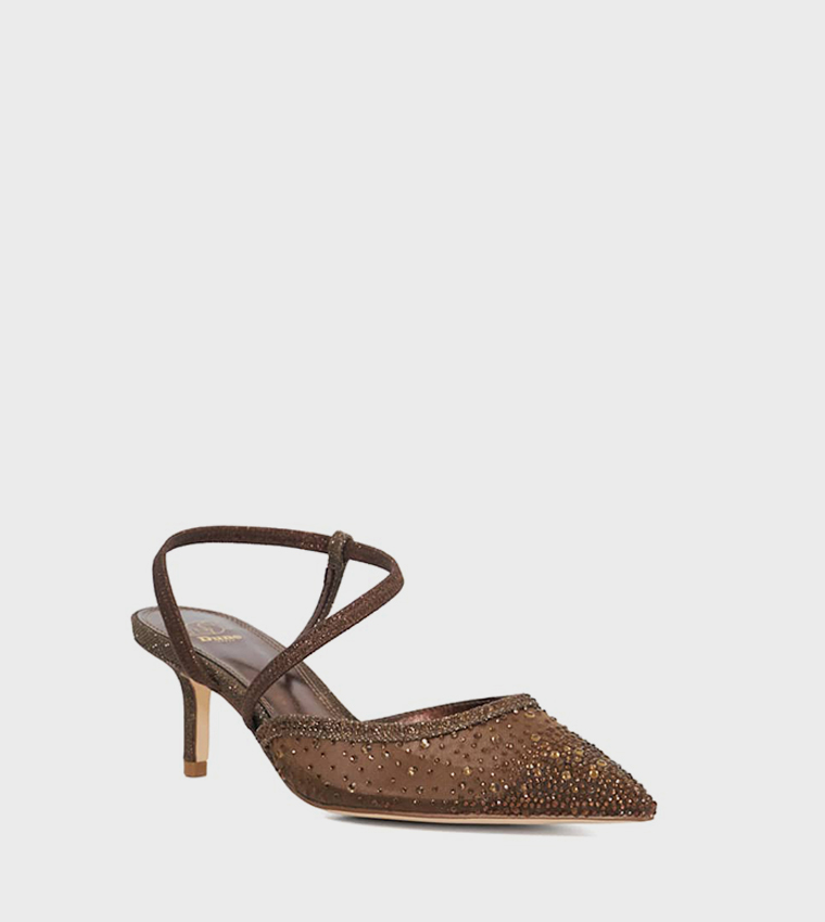 CHASING Embellished Pointed Toe Pumps