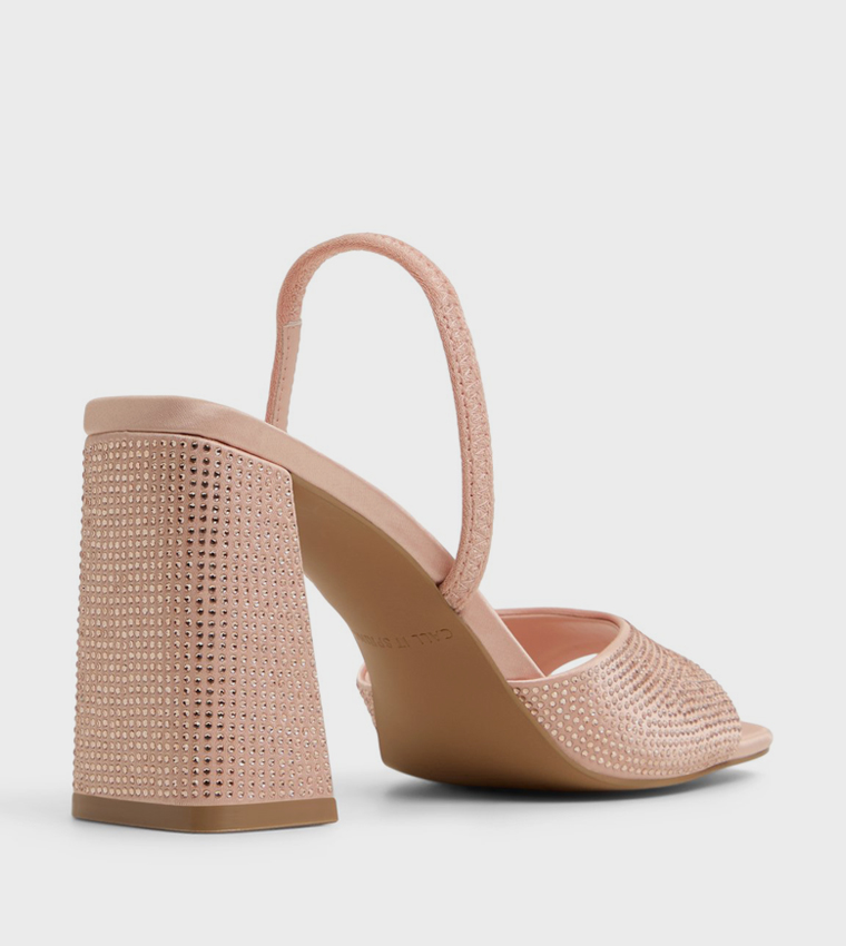 CHELLSEA Embellished Heeled Sandals