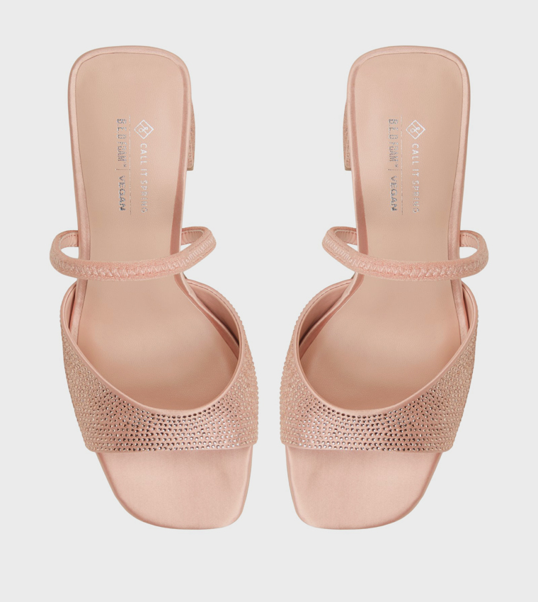 CHELLSEA Embellished Heeled Sandals