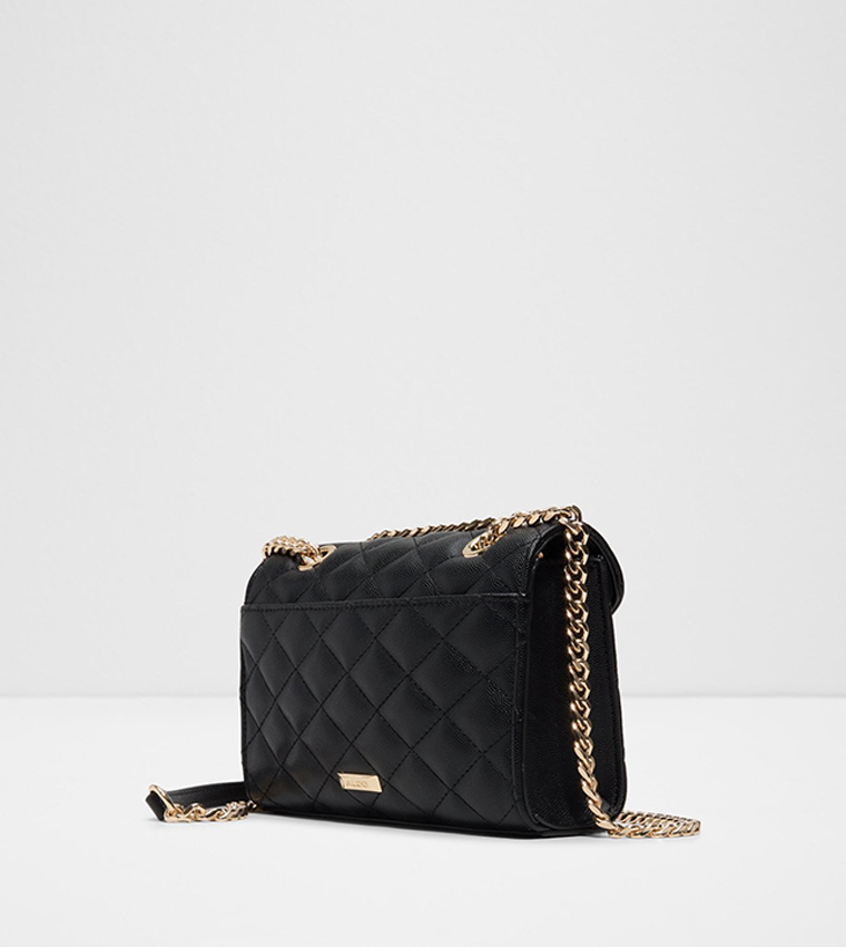 CHELSY Quilted Flap Crossbody Bag