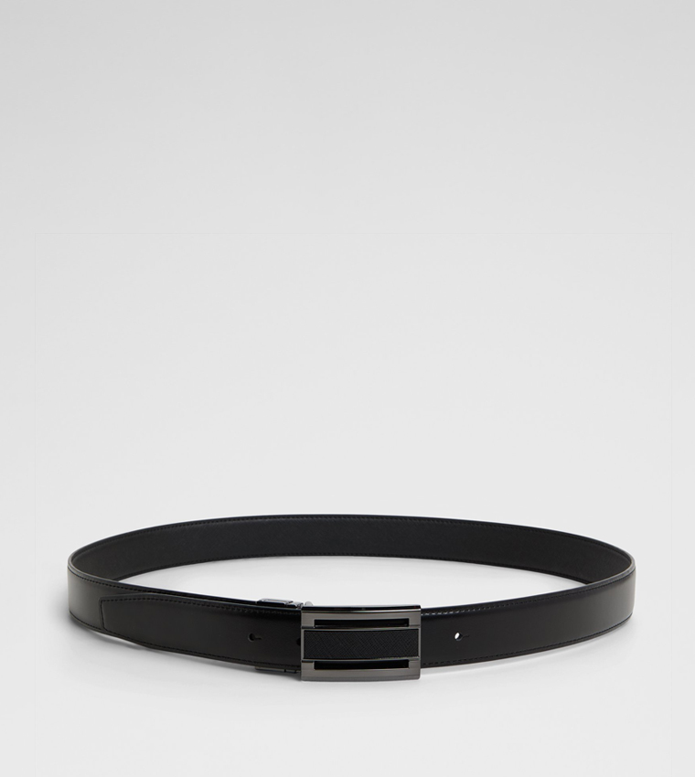 CHIASCIO Textured Buckle Belt