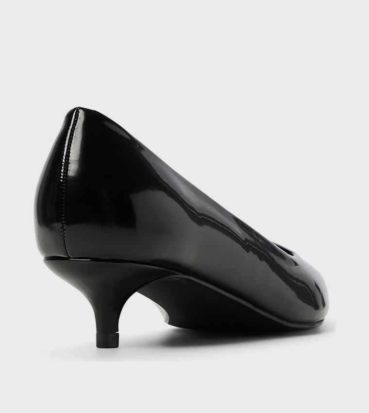 CHIIC Pointed Toe Kitten Heel Pumps