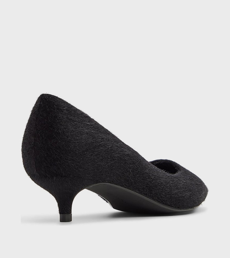 CHIIC Pointed Toe Kitten Heel Pumps