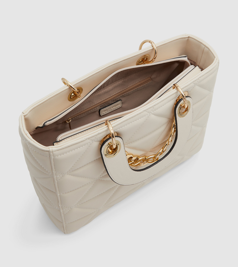 CHRISSIE Quilted Tote Bag