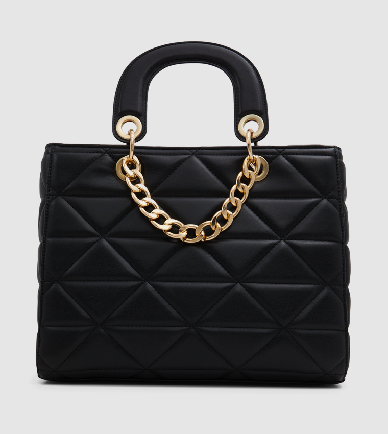CHRISSIE Quilted Tote Bag