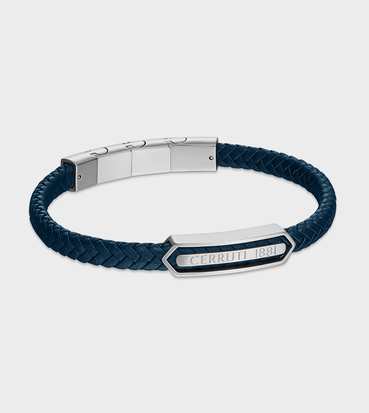 SANDRO Stainless Steel Detail Braided Bracelet