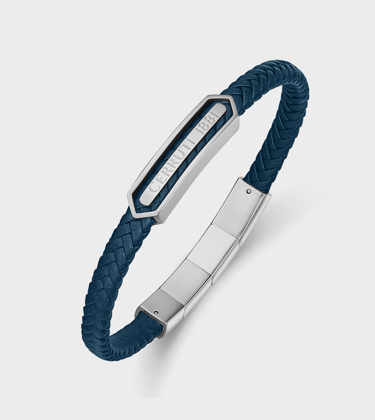 SANDRO Stainless Steel Detail Braided Bracelet