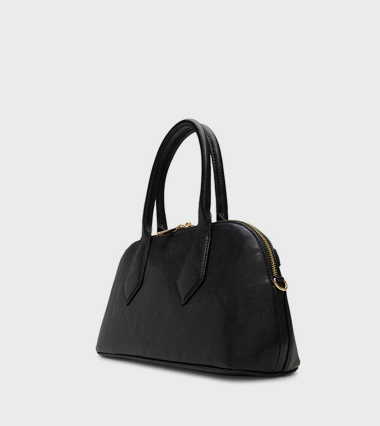 CIIARA Solid Zippered Satchel Bag