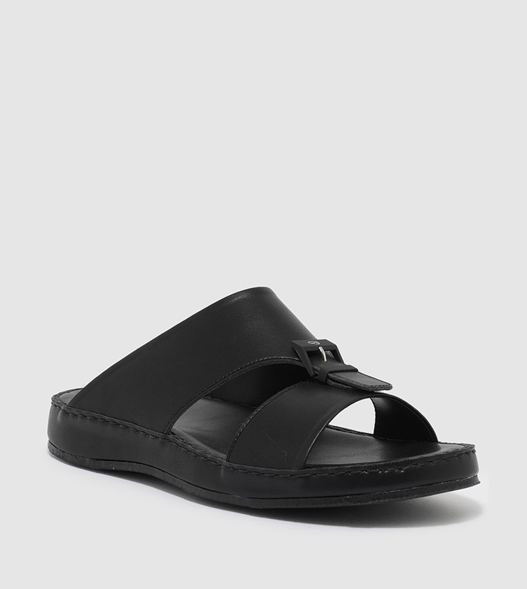 Buckle Strap Flat Sandals