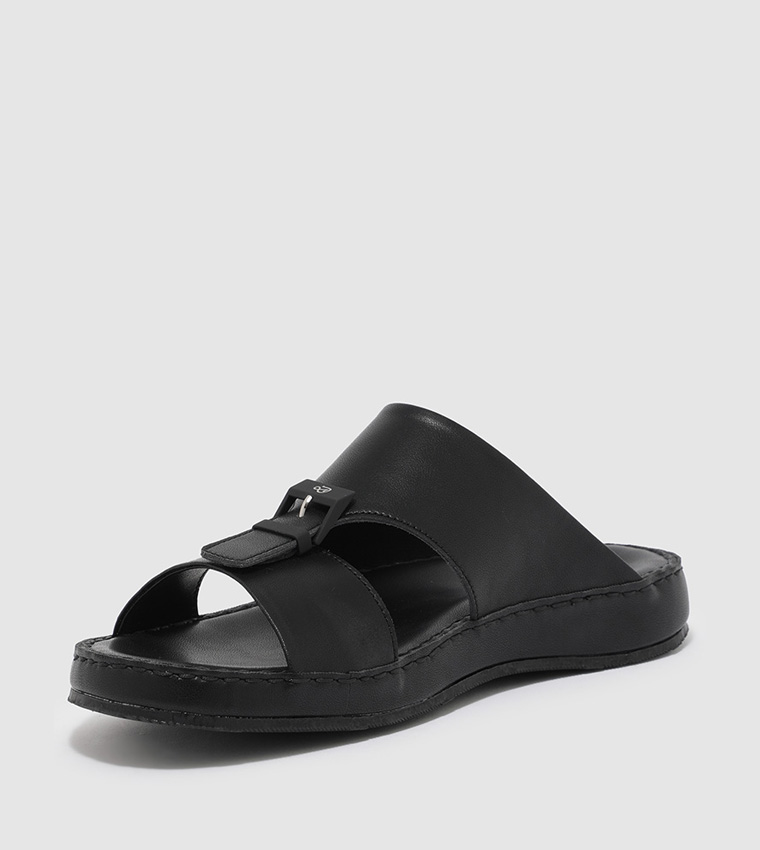 Buckle Strap Flat Sandals