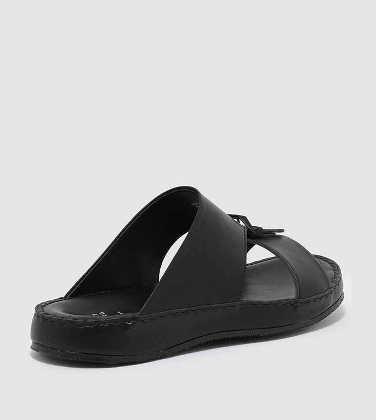 Buckle Strap Flat Sandals