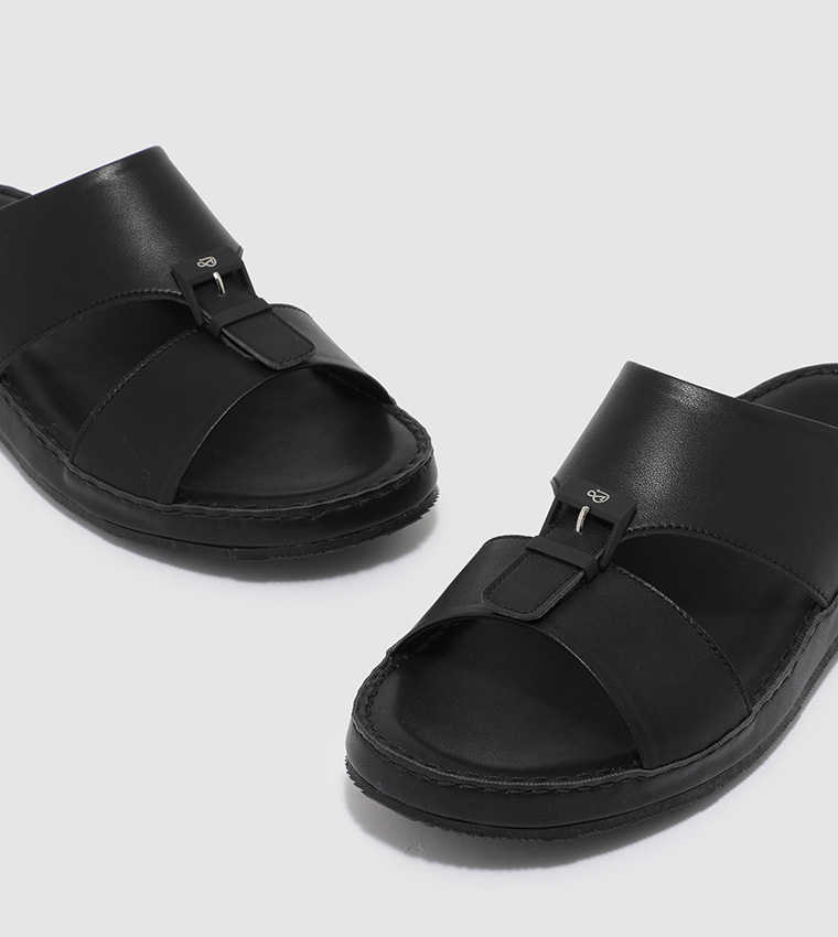 Buckle Strap Flat Sandals